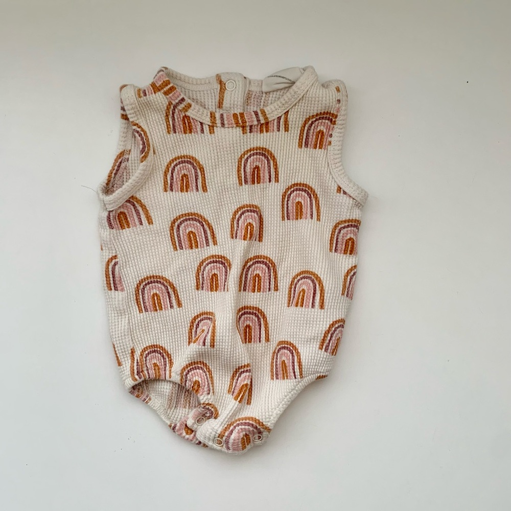 Waffle Bubble Romper